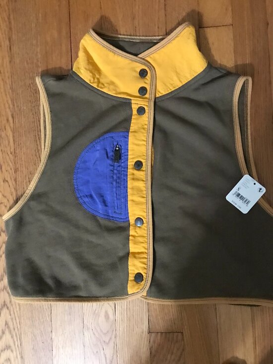 FP Movement by Free People Jackets & Blazers - FP Movement Colorblock Cotton Vest – NWT